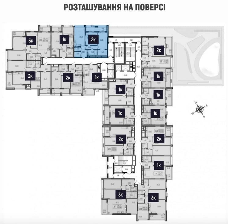 Продаж квартири. 2 rooms, 85 m², 6th floor/7 floors. Новикова-Прибоя, Київ. 