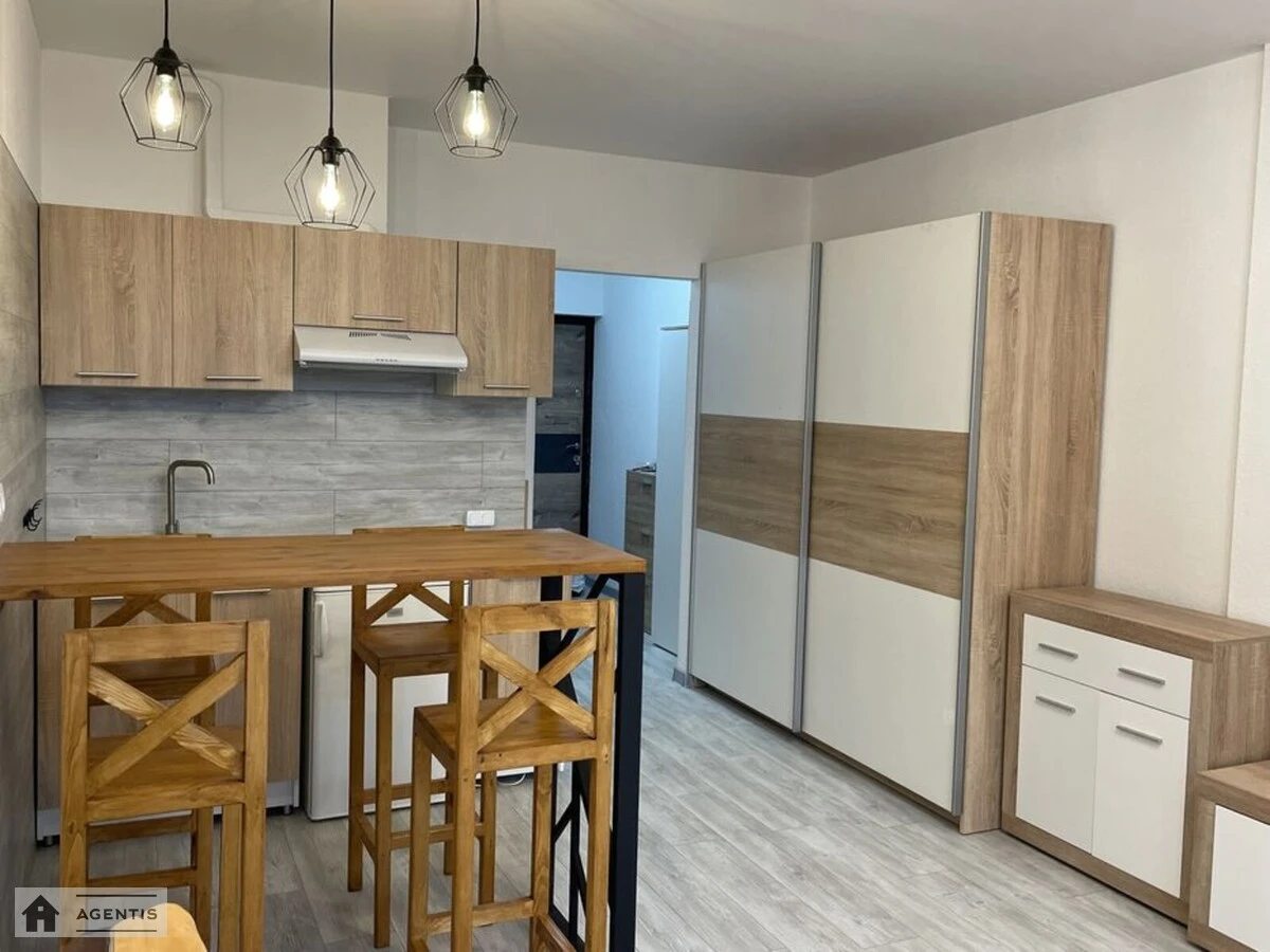 Сдам квартиру 1 комната, 28 m², 15 эт./27 этажей. 9, Сімї Стешенків вул. (Тимофія Строкача), Киев. 