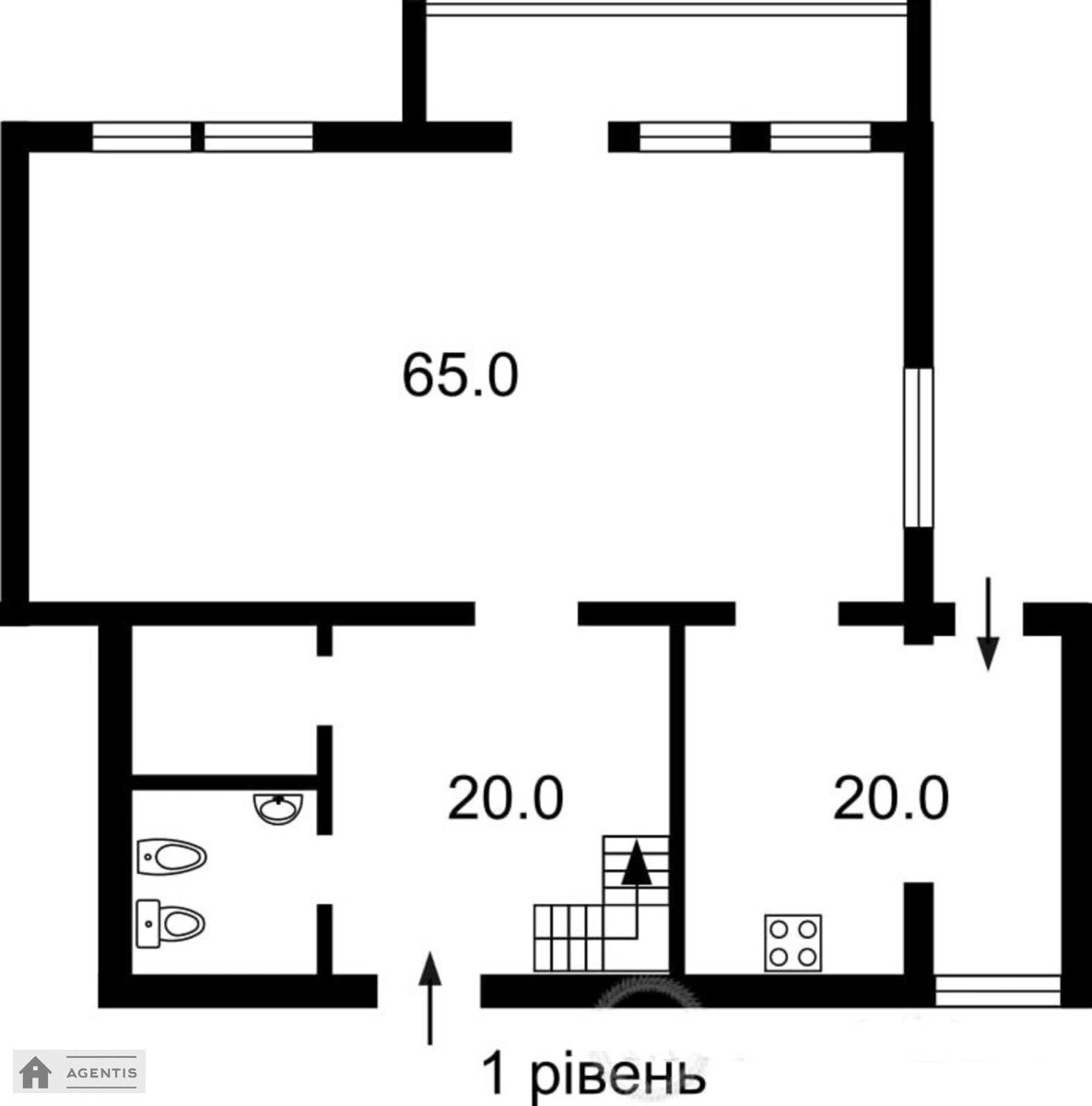 Здам квартиру 4 кімнати, 252 m², 6 пов./7 поверхів. 14, Бехтеревський 14, Київ. 