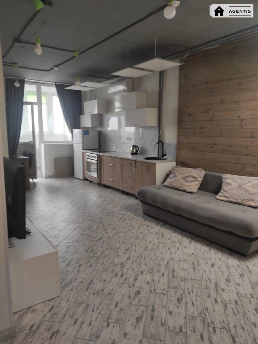 Сдам квартиру 1 комната, 44 m², 19 эт./19 этажей. 1, Авіаконструктора Ігоря Сікорського вул., Киев. 