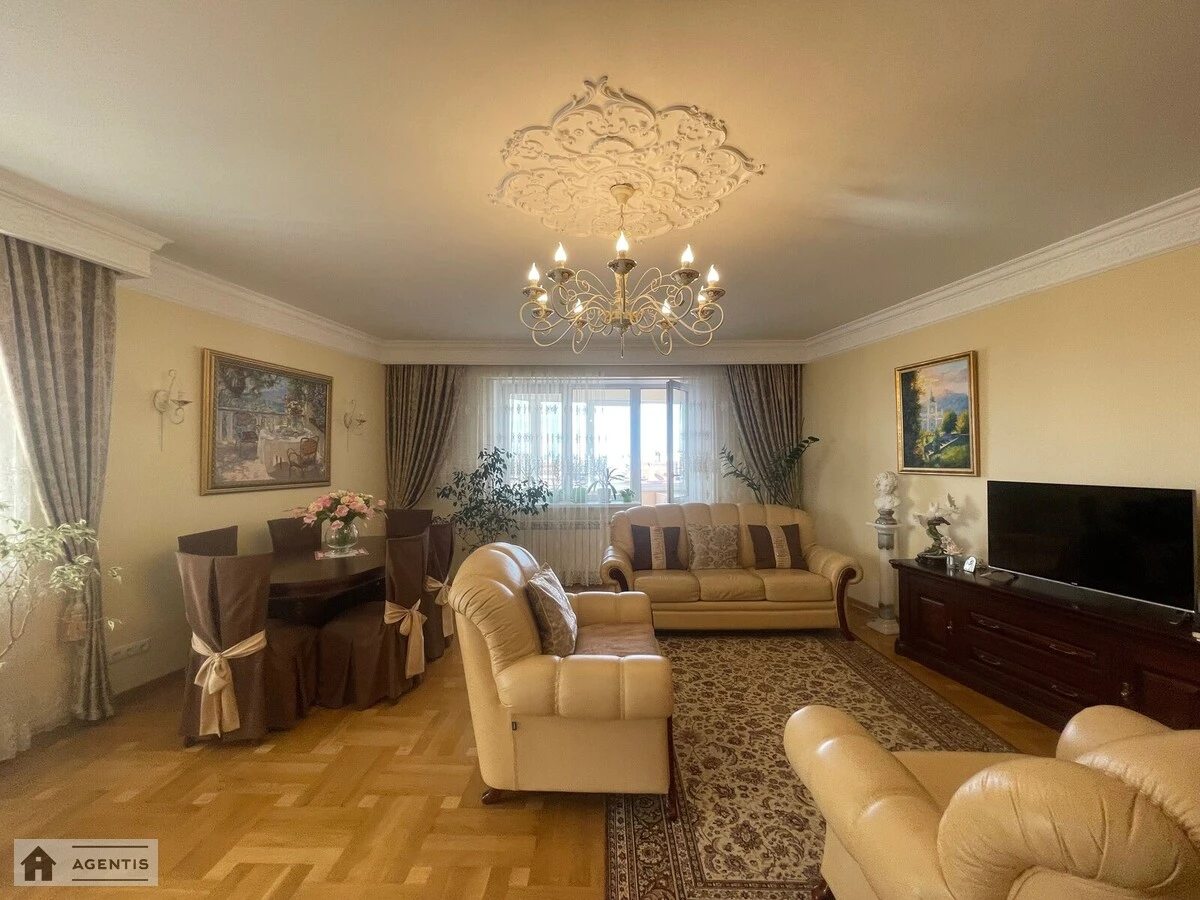 Apartment for rent 3 rooms, 126 m², 23rd fl./26 floors. 12, Sribnokilska 12, Kyiv. 