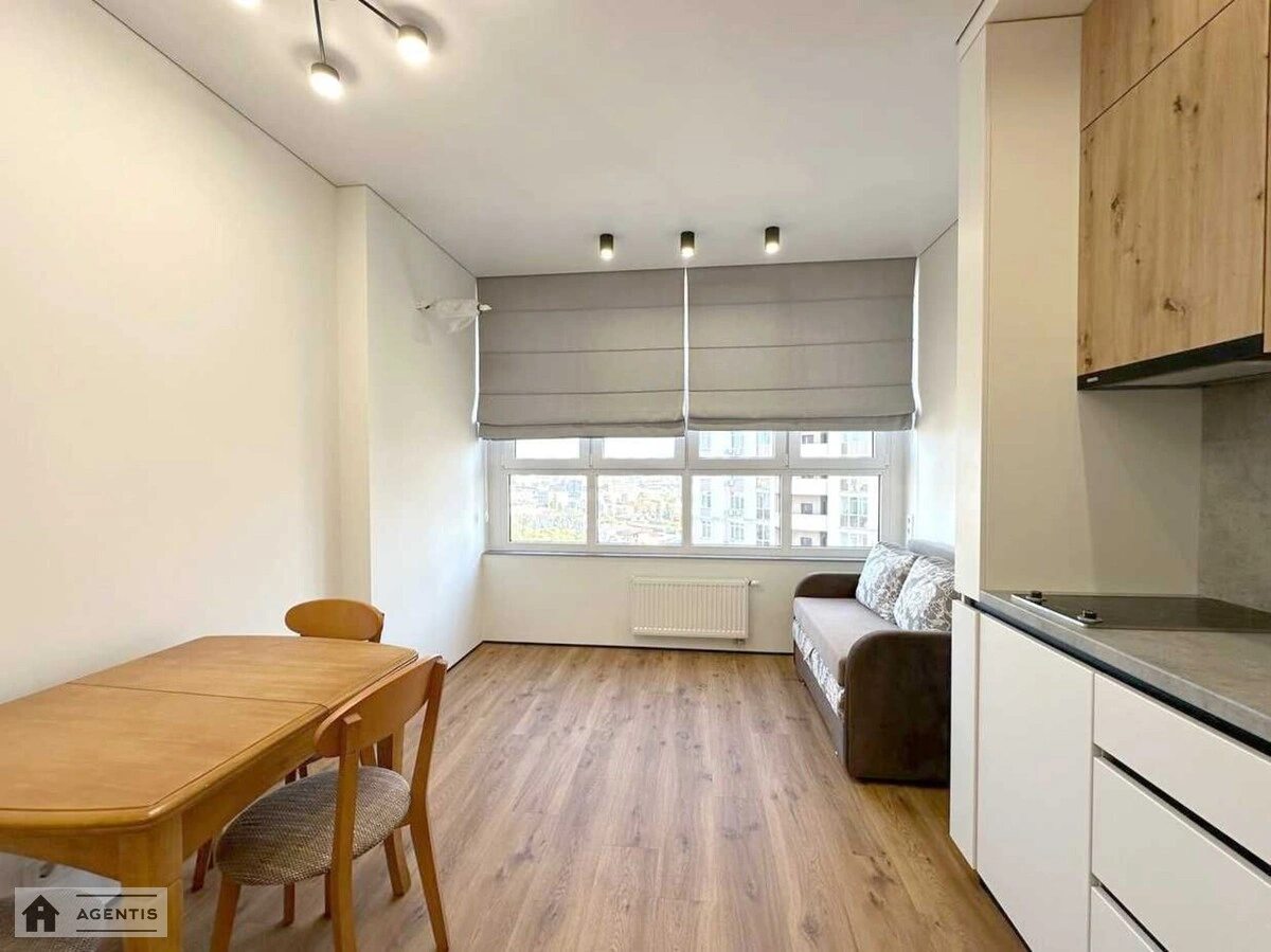 Сдам квартиру 1 комната, 46 m², 21 эт./26 этажей. 27, Краковская 27, Киев. 