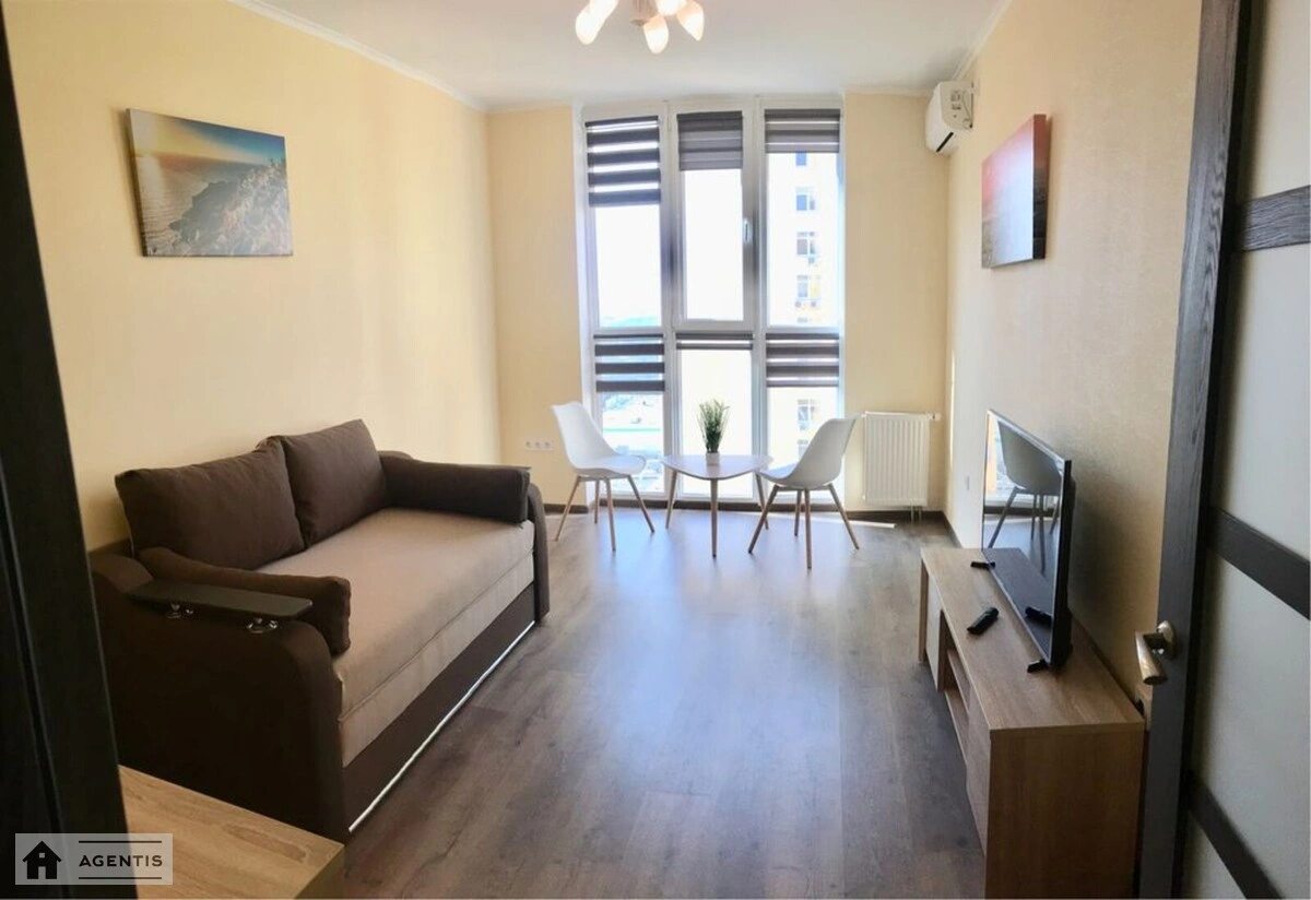 Сдам квартиру 1 комната, 45 m², 19 эт./25 этажей. 37, Сімї Кульженків вул. (Петра Дегтяренка), Киев. 