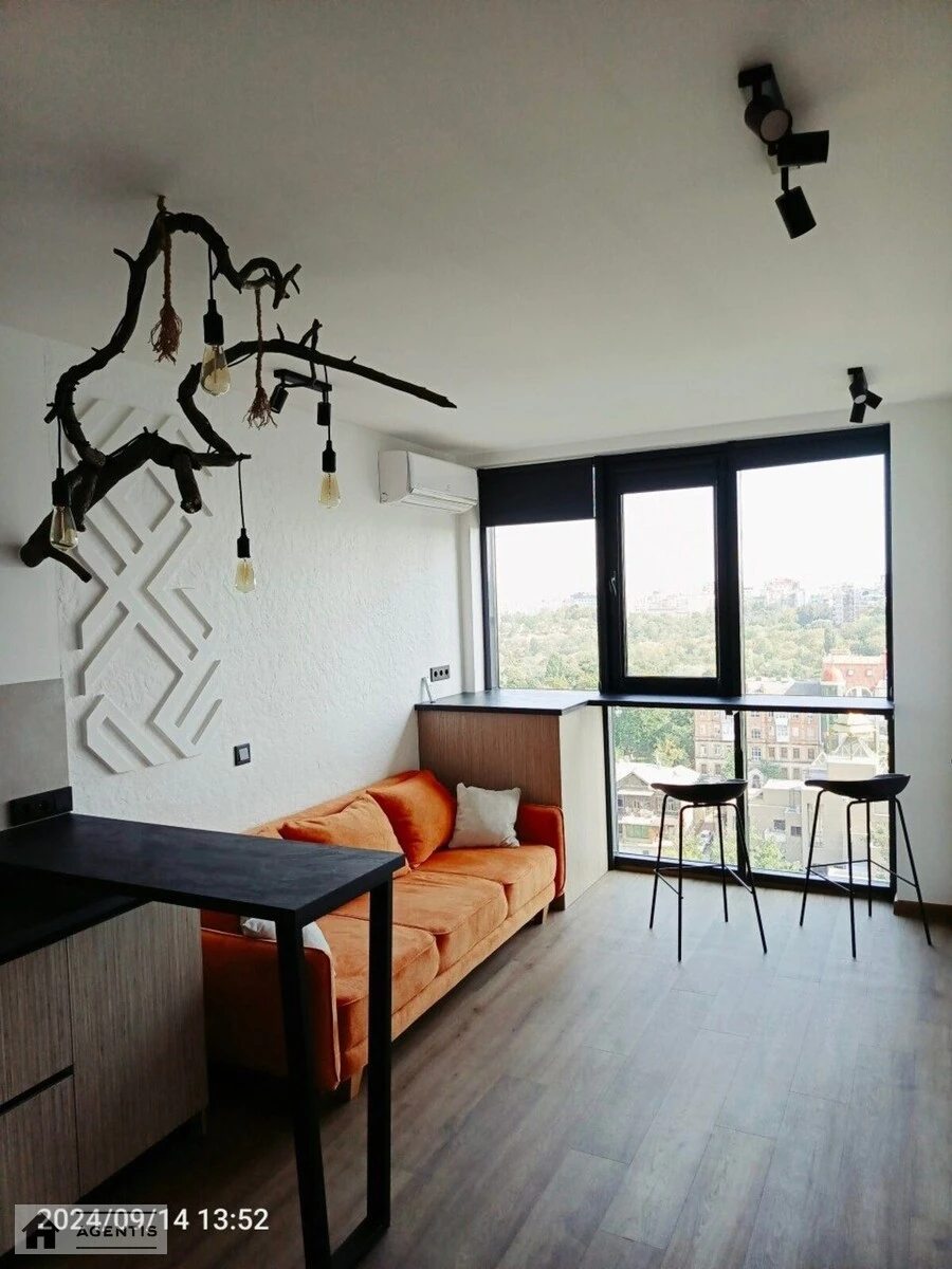 Apartment for rent 1 room, 47 m², 13th fl./15 floors. 24, Kudryavska 24, Kyiv. 