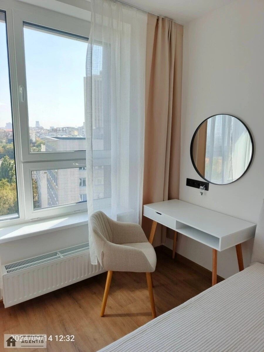 Apartment for rent 1 room, 47 m², 13th fl./15 floors. 24, Kudryavska 24, Kyiv. 