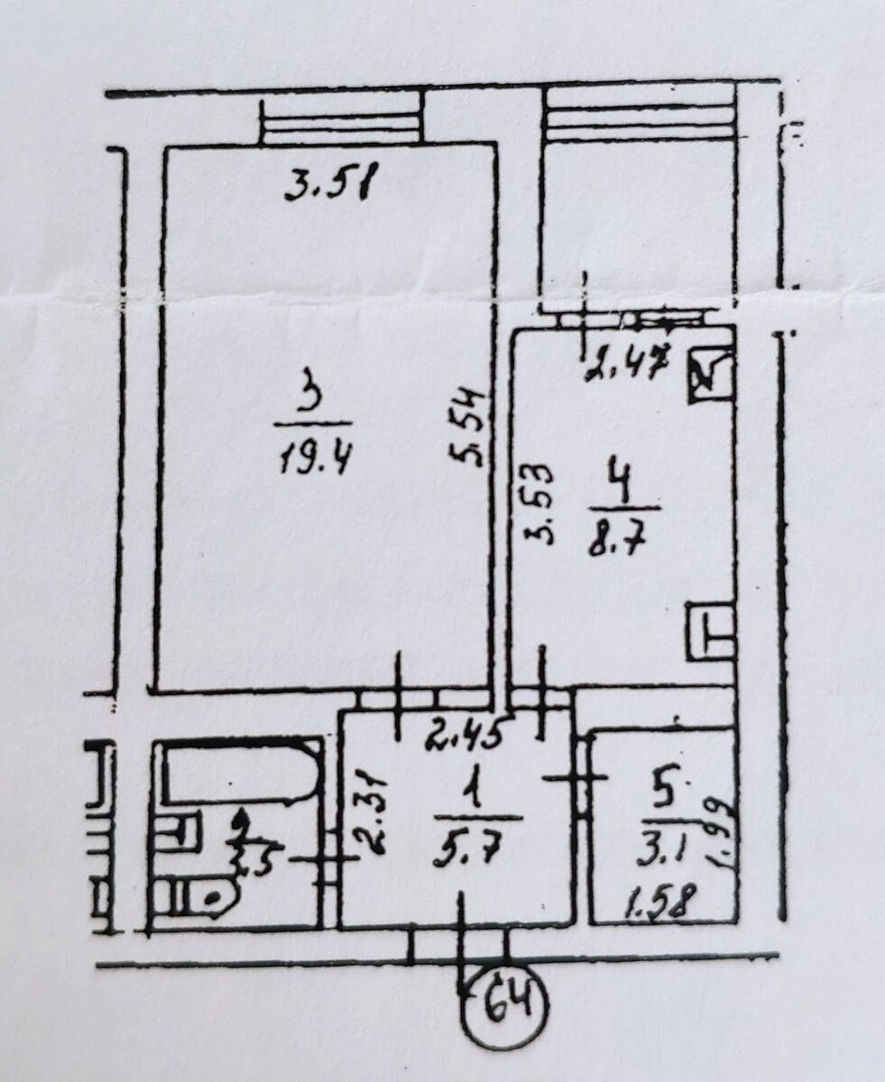 Сдам квартиру 1 комната, 42 m², 6 эт./18 этажей. Сортировочная 4, Киев. 