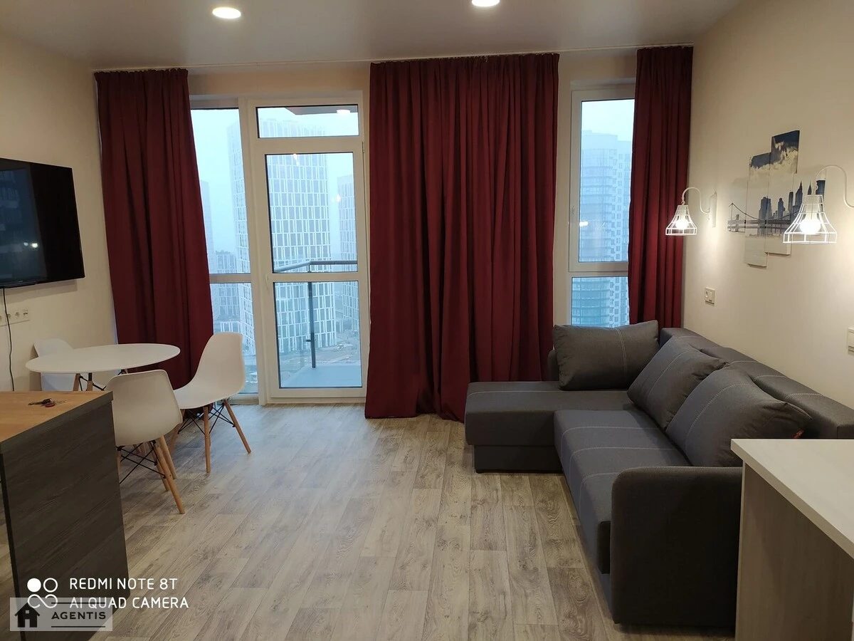 Сдам квартиру 1 комната, 32 m², 18 эт./18 этажей. 2, Осокорская 2, Киев. 