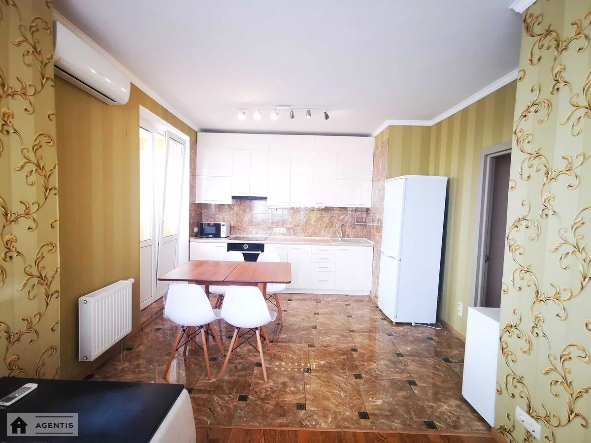 Apartment for rent 1 room, 46 m², 19th fl./24 floors. 3, Feodosiyska 3, Kyiv. 