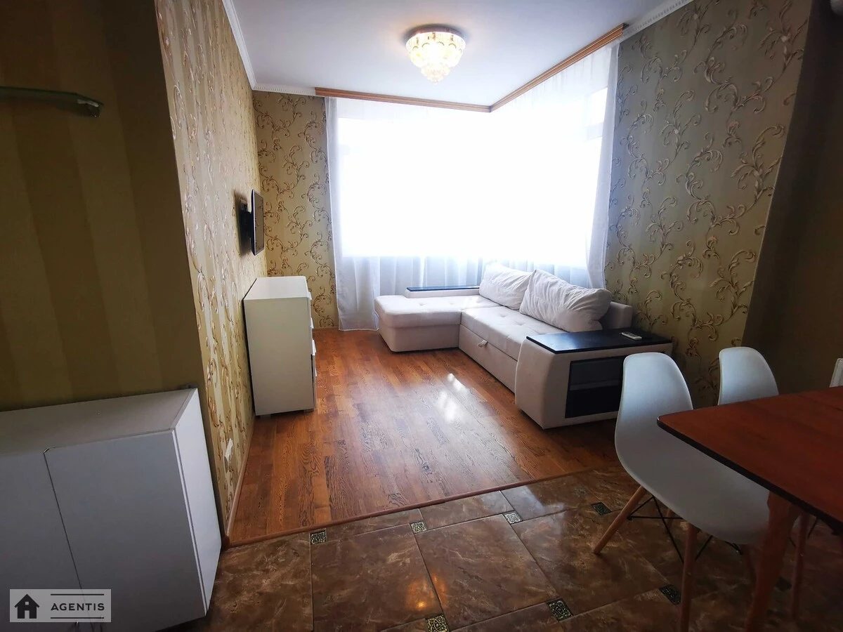 Apartment for rent 1 room, 46 m², 19th fl./24 floors. 3, Feodosiyska 3, Kyiv. 