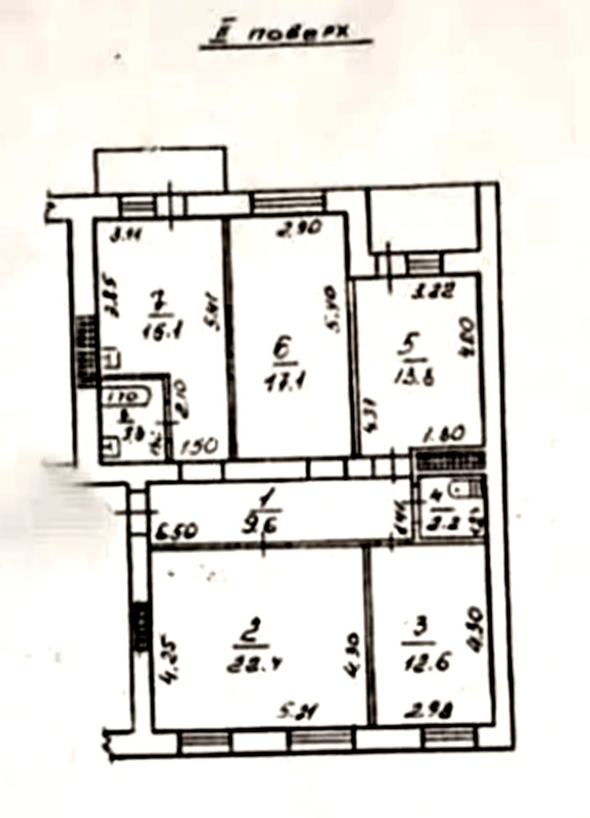 Продаж квартири 4 кімнати, 99 m², 2 пов./10 поверхів. Александра Невского ул., Одеса. 