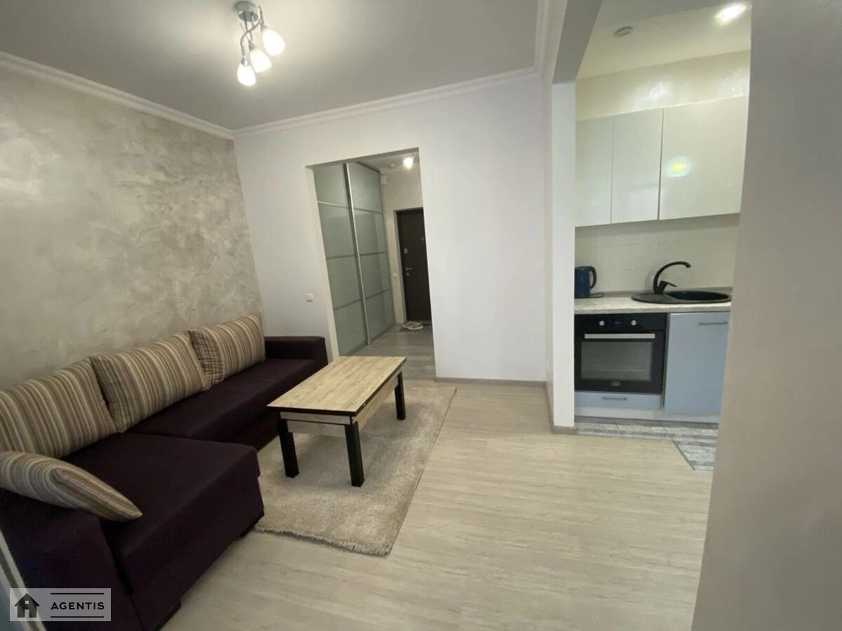 Сдам квартиру 1 комната, 52 m², 9 эт./25 этажей. 2, Драгоманова 2, Киев. 