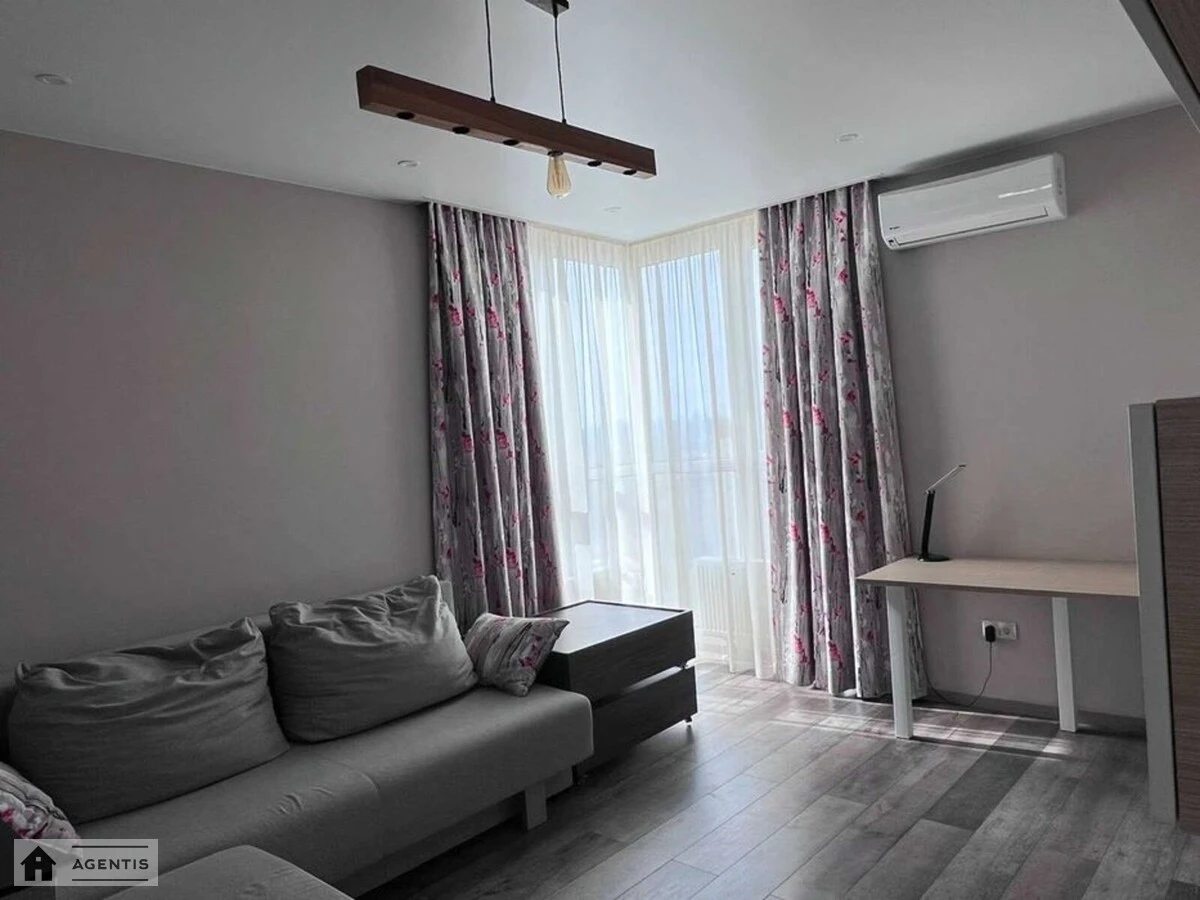 Apartment for rent 1 room, 48 m², 18th fl./24 floors. 4, Yuriya Popravky vul. Mykoly Lebedyeva, Kyiv. 