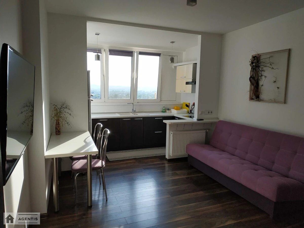 Apartment for rent 1 room, 43 m², 12th fl./21 floors. 24, Yelyzavety Chavdar vul., Kyiv. 