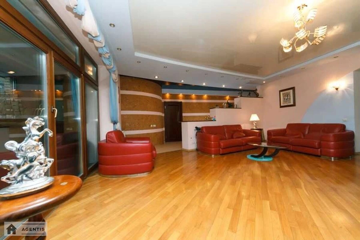 Apartment for rent 4 rooms, 215 m², 6th fl./16 floors. 7, Nazarivska vul. Borysa Vyetrova, Kyiv. 