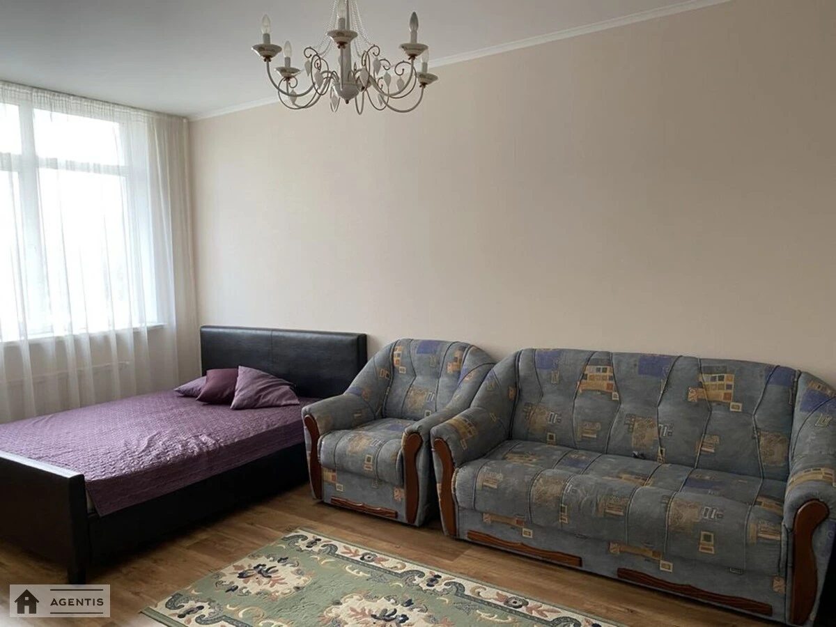 Apartment for rent 1 room, 46 m², 2nd fl./16 floors. 46, Lyubomyra Huzara prosp. Kosmonavta Komarova, Kyiv. 