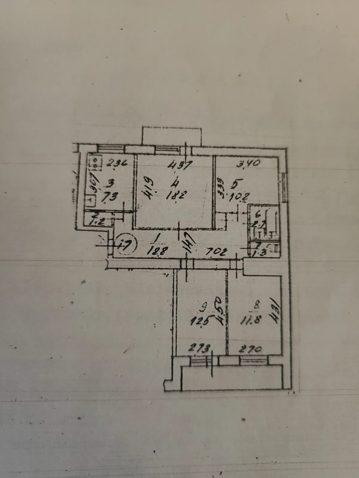 Продаж квартири 4 кімнати, 78 m², 5 пов./9 поверхів. 11, Теремківська 11, Київ. 