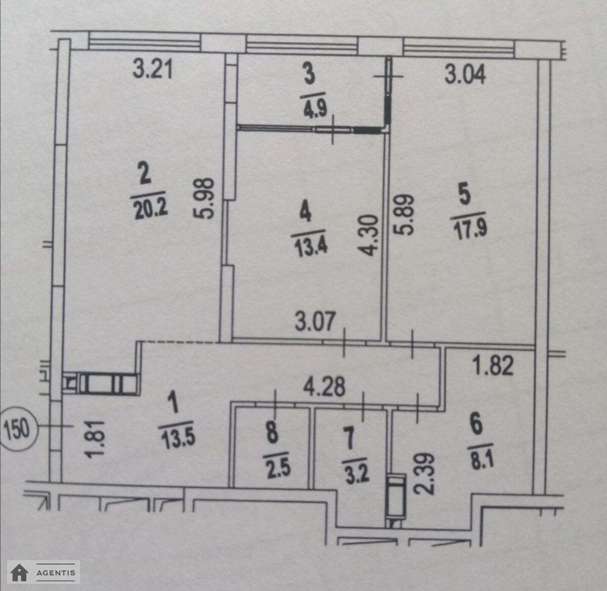 Сдам квартиру 3 комнаты, 90 m², 11 эт./22 этажа. Днепровская набережная, Киев. 