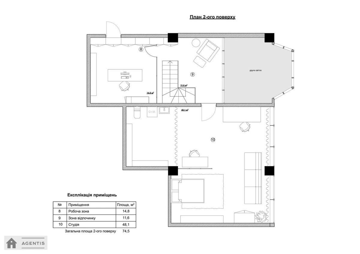 Здам квартиру 4 кімнати, 190 m², 18 пов./18 поверхів. 71, Юлії Здановської вул. (Михайла Ломоносова), Київ. 