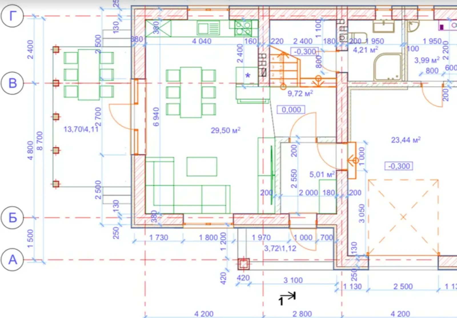 Продаж будинку 128 m², 2 поверхи. Байковцы. 