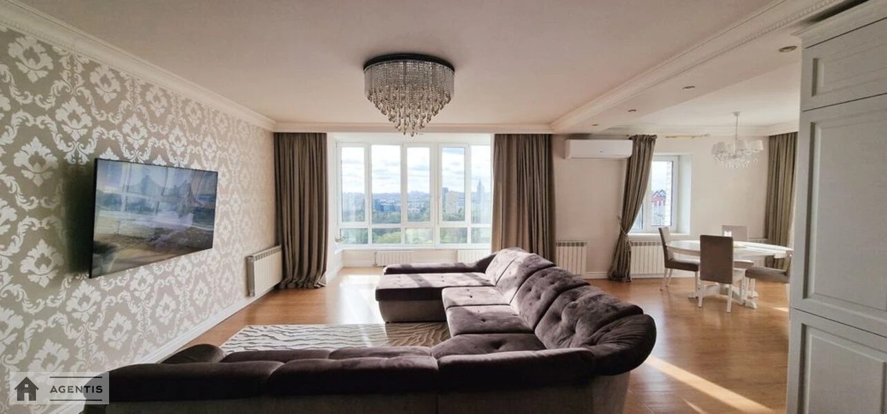 Apartment for rent 3 rooms, 120 m², 19th fl./19 floors. Solomyanskyy rayon, Kyiv. 