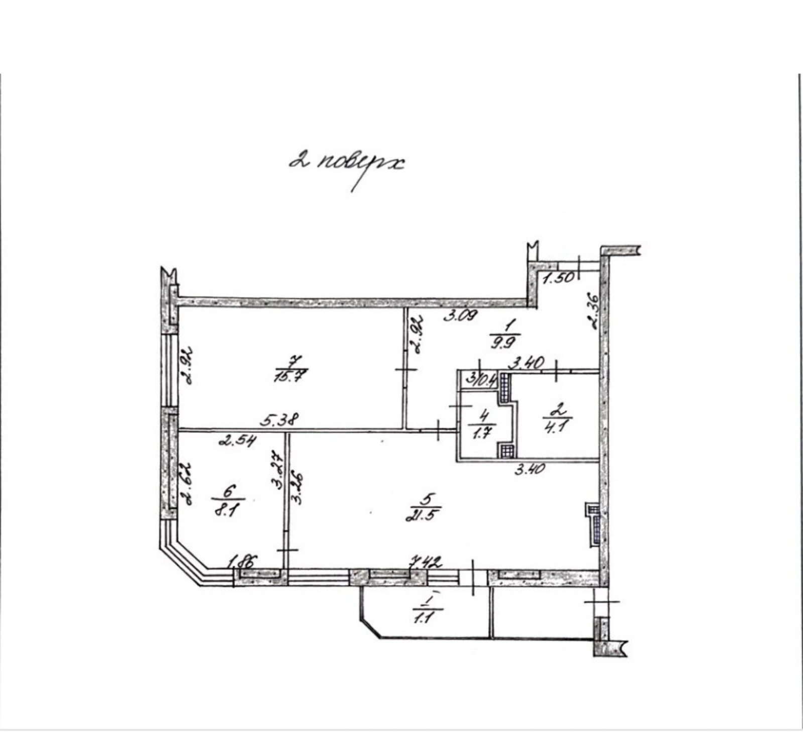 Продаж квартири 2 кімнати, 625 m², 2 пов./10 поверхів. 18, Білогірська вул., Тернопіль. 