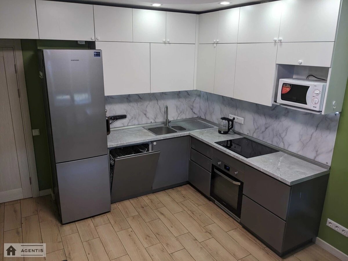 Сдам квартиру 1 комната, 49 m², 4 эт./21 этаж. 26, Пономарьова вул., Киев. 