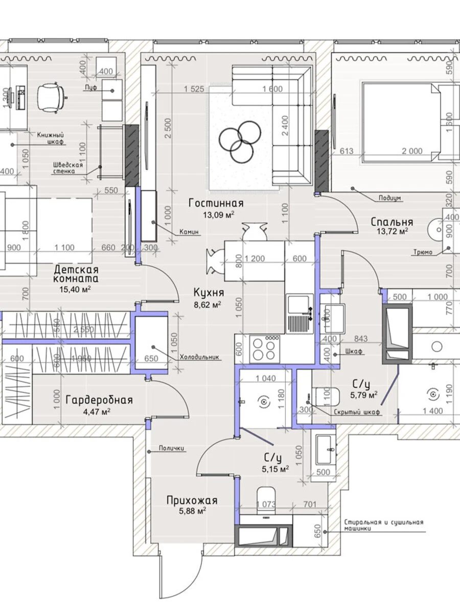 Продаж квартири 2 кімнати, 70 m², 19 пов./24 поверхи. 20, Генерала Шаповала вул. (Механізаторів), Київ. 