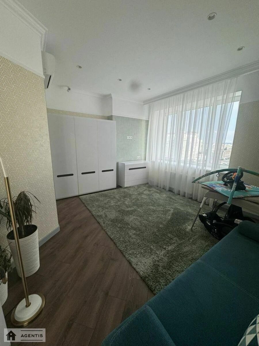 Сдам квартиру 2 комнаты, 80 m², 11 эт./25 этажей. 21, Левка Лукяненка вул. (Маршала Тимошенка), Киев. 