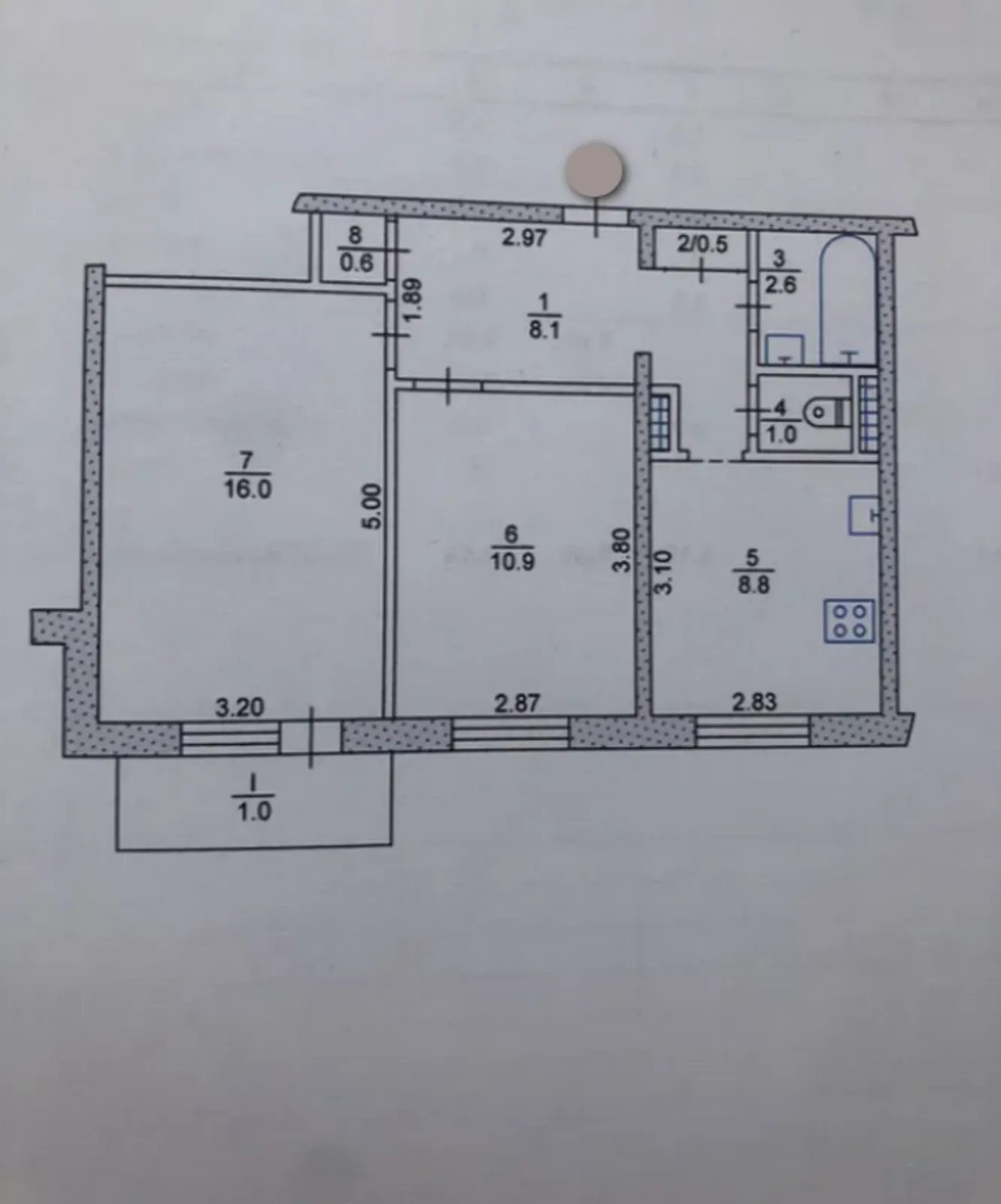 Продаж 2к квартири, 49 кв.м, проспект Злуки