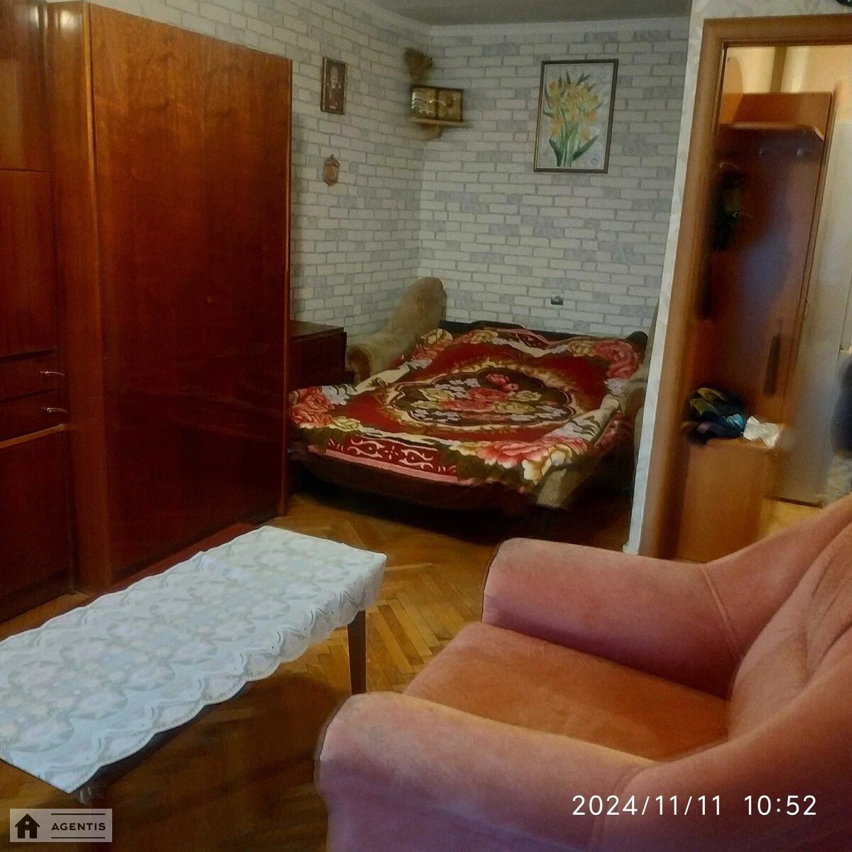 Здам квартиру 1 кімната, 30 m², 4 пов./9 поверхів. 22, Вадима Гетьмана вул., Київ. 