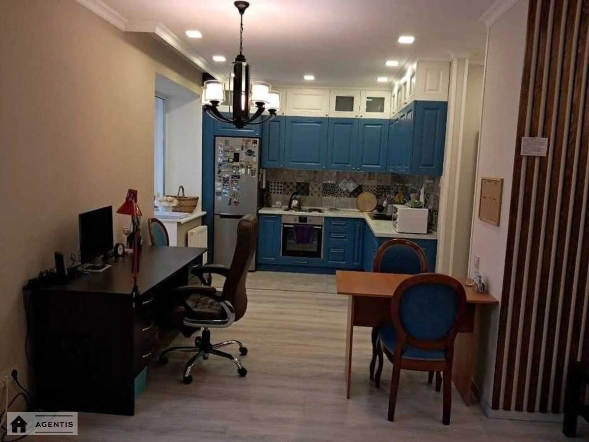 Apartment for rent 1 room, 48 m², 14th fl./17 floors. 25, Denysa Rachinskoho vul. Kombinatna, Kyiv. 