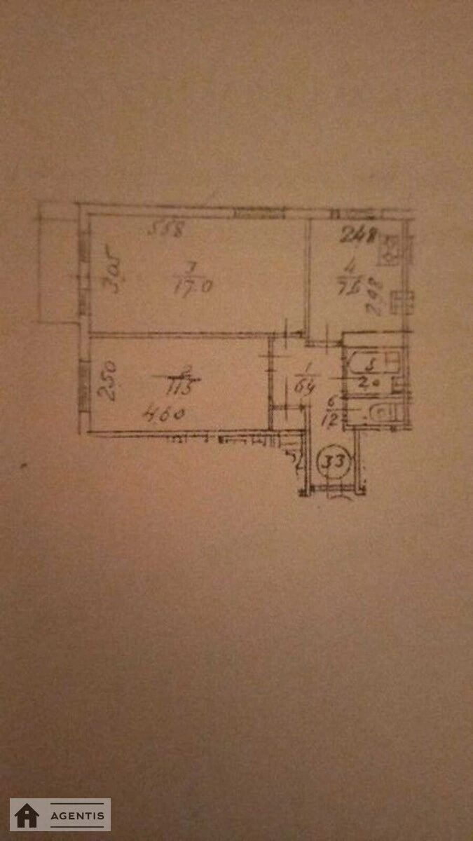 Сдам квартиру 2 комнаты, 49 m², 6 эт./9 этажей. 11, Новгород-Сіверська вул. (Новгородська), Киев. 