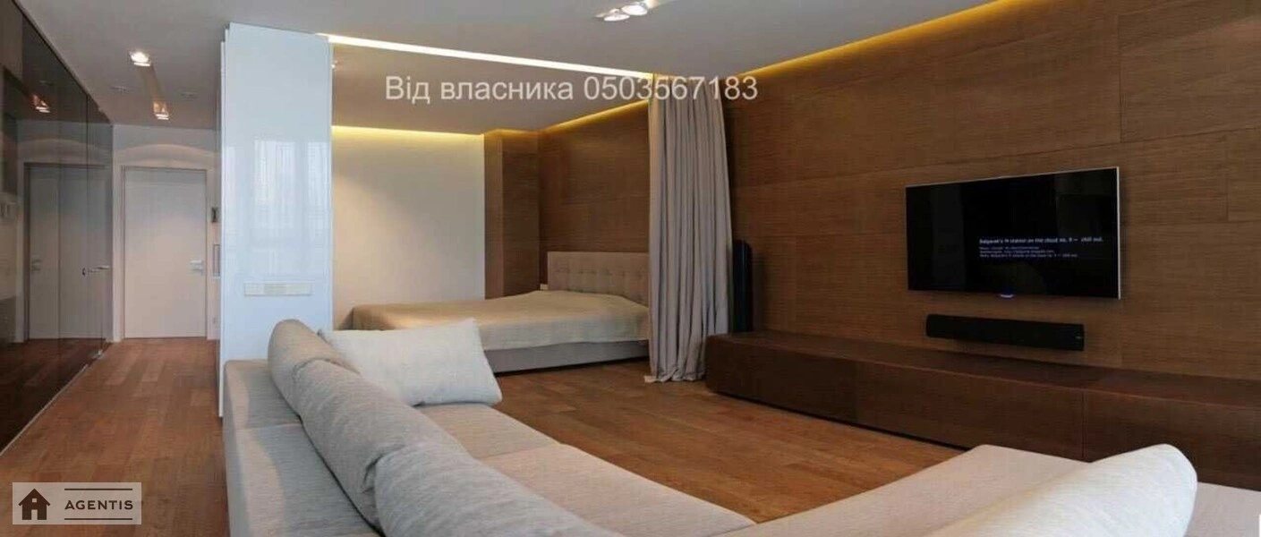 Apartment for rent 1 room, 70 m², 16th fl./17 floors. Andriya Verkhohlyada vul. Mykhayla Drahomirova, Kyiv. 