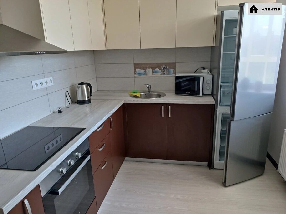 Сдам квартиру 1 комната, 36 m², 7 эт./25 этажей. 8, Миколи Руденка бульв. (Кольцова), Киев. 