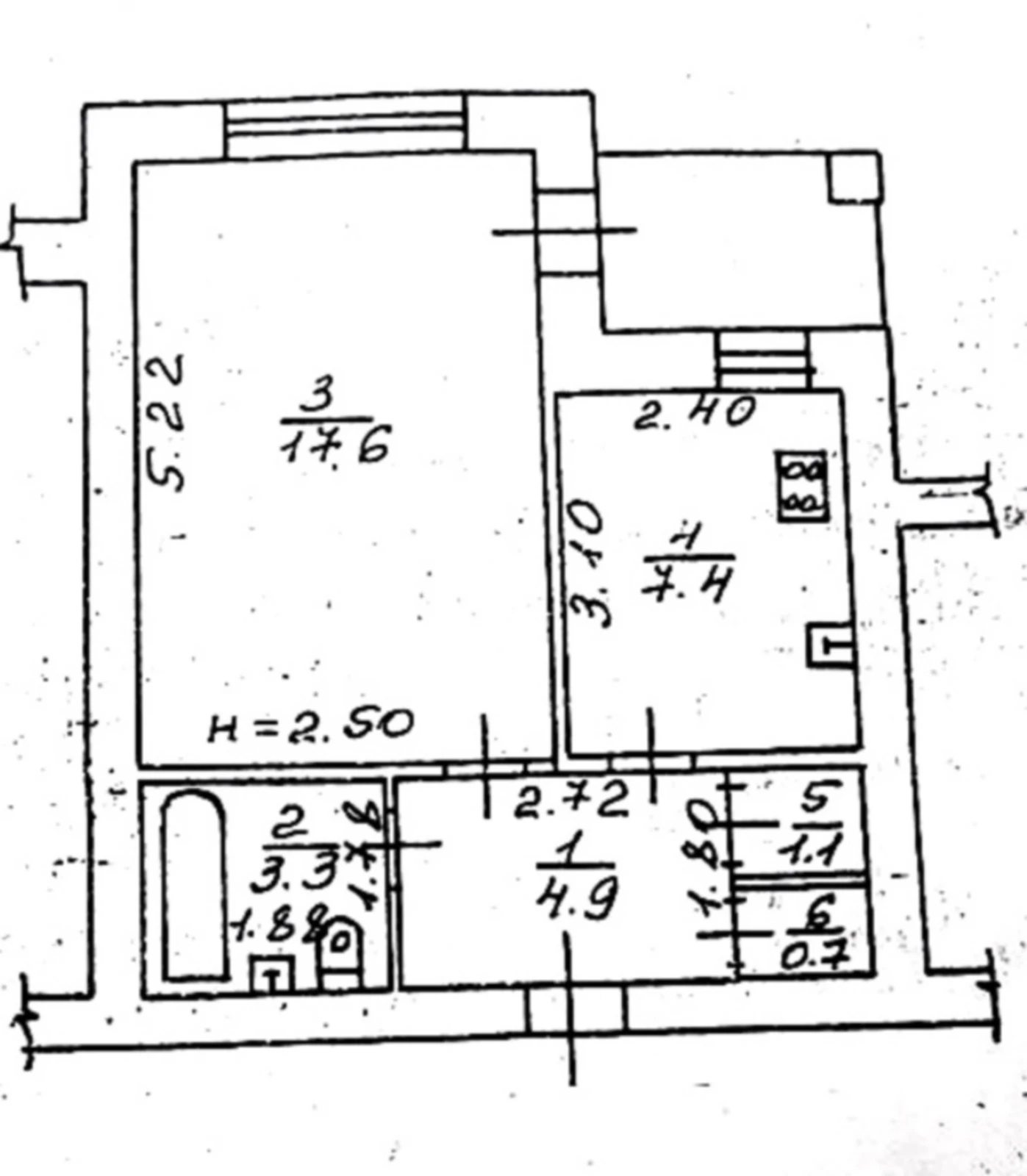 Продаж квартири 1 кімната, 38 m², 12 пов./14 поверхів. Вильямса Академика ул., Одеса. 