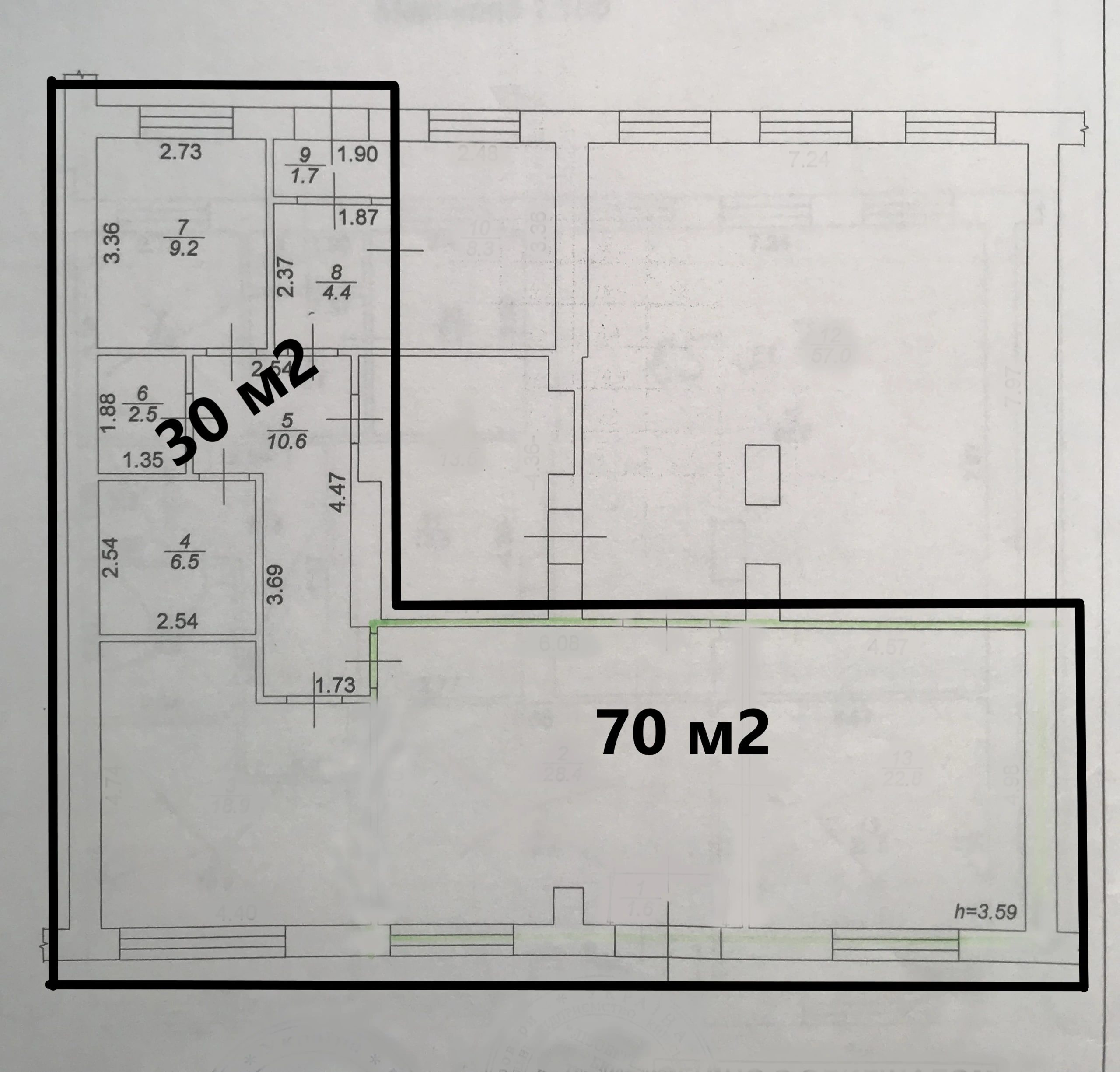 Сдам в аренду 1 комната, 100 m², 1 эт.. 35, Стратегическое 35, Киев. 