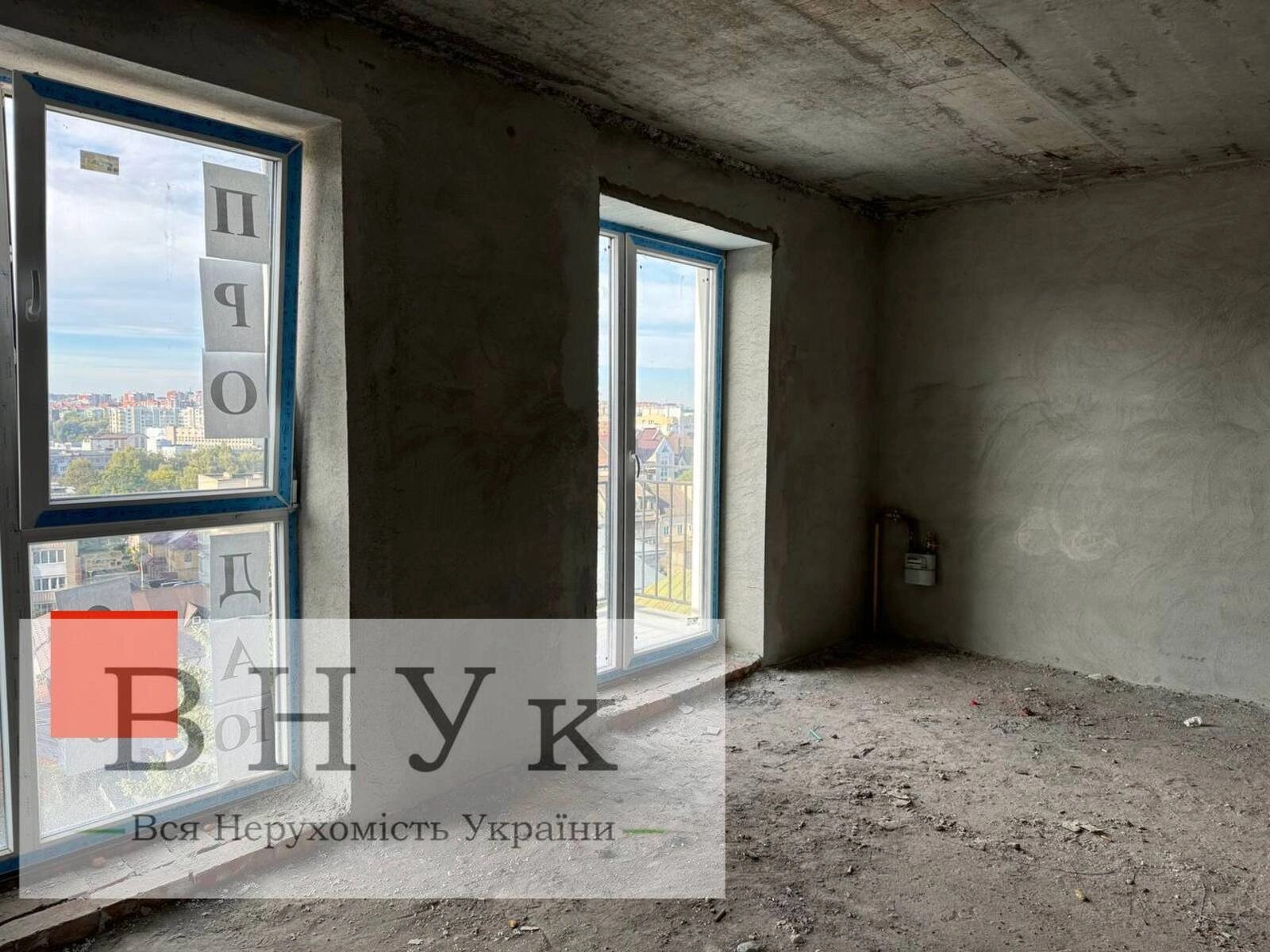 Apartments for sale 1 room, 43 m², 5th fl./5 floors. Shpytalna vul., Ternopil. 