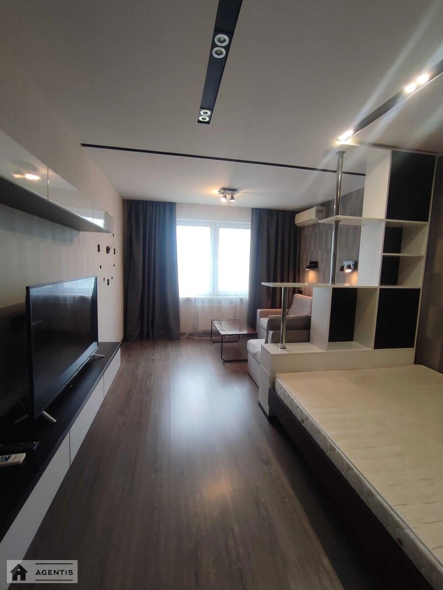 Сдам квартиру 1 комната, 54 m², 16 эт./25 этажей. Юлії Здановської вул. (Михайла Ломоносова), Киев. 