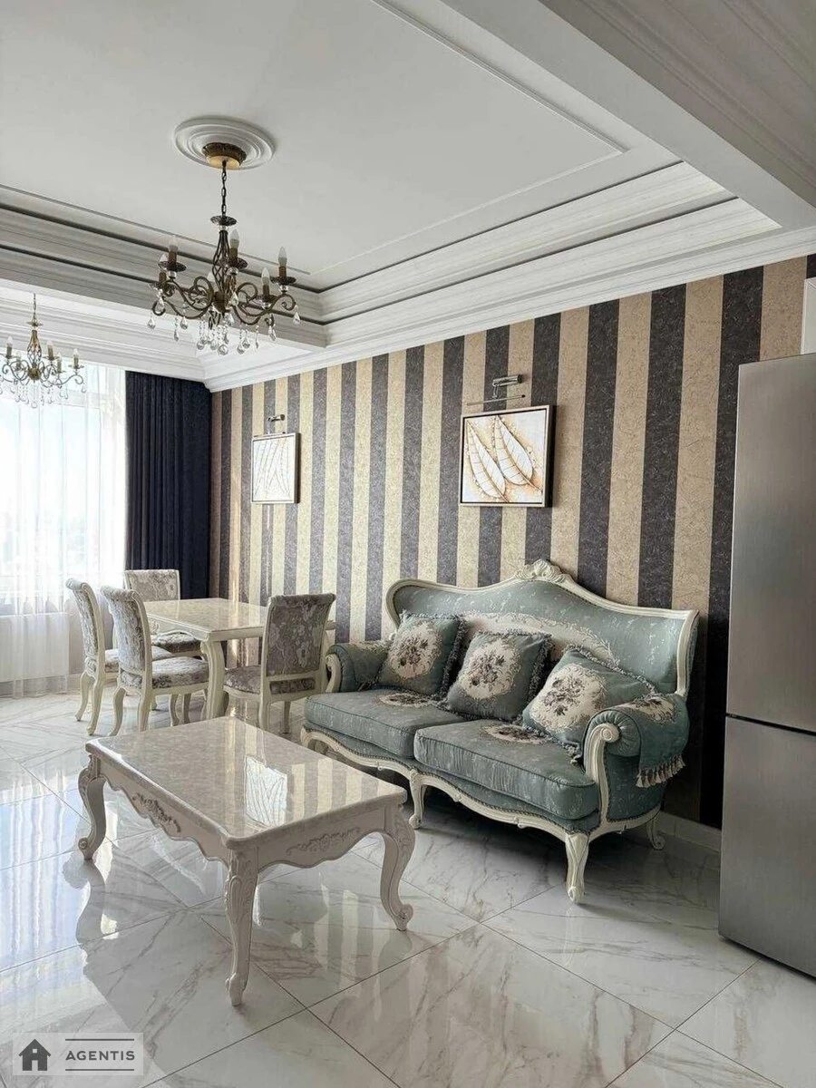 Apartment for rent 2 rooms, 58 m², 21st fl./23 floors. Yevhena Konovaltsya vul. Shchorsa, Kyiv. 