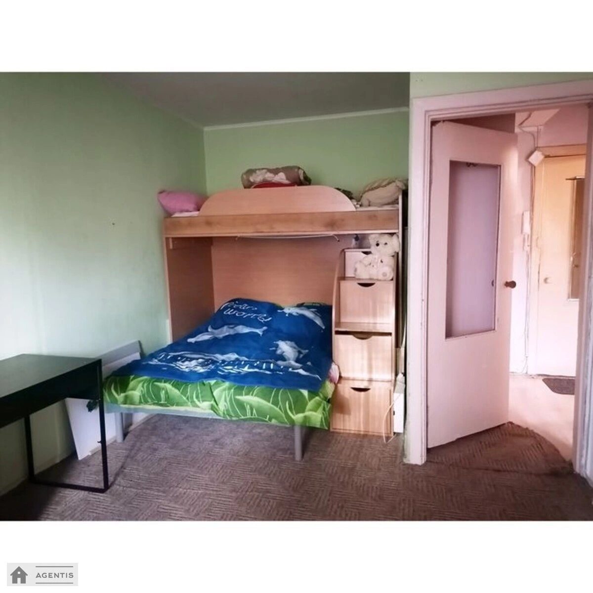 Здам квартиру 1 кімната, 31 m², 2 пов./9 поверхів. Солом’янський район, Київ. 