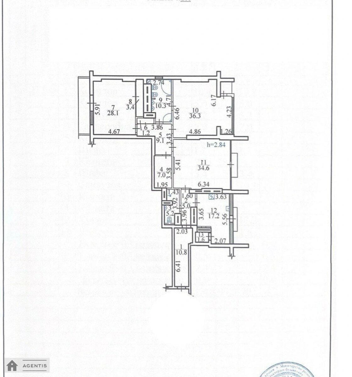 Здам квартиру 3 кімнати, 150 m², 27 пов./27 поверхів. 44, Євгена Коновальця вул. (Щорса), Київ. 