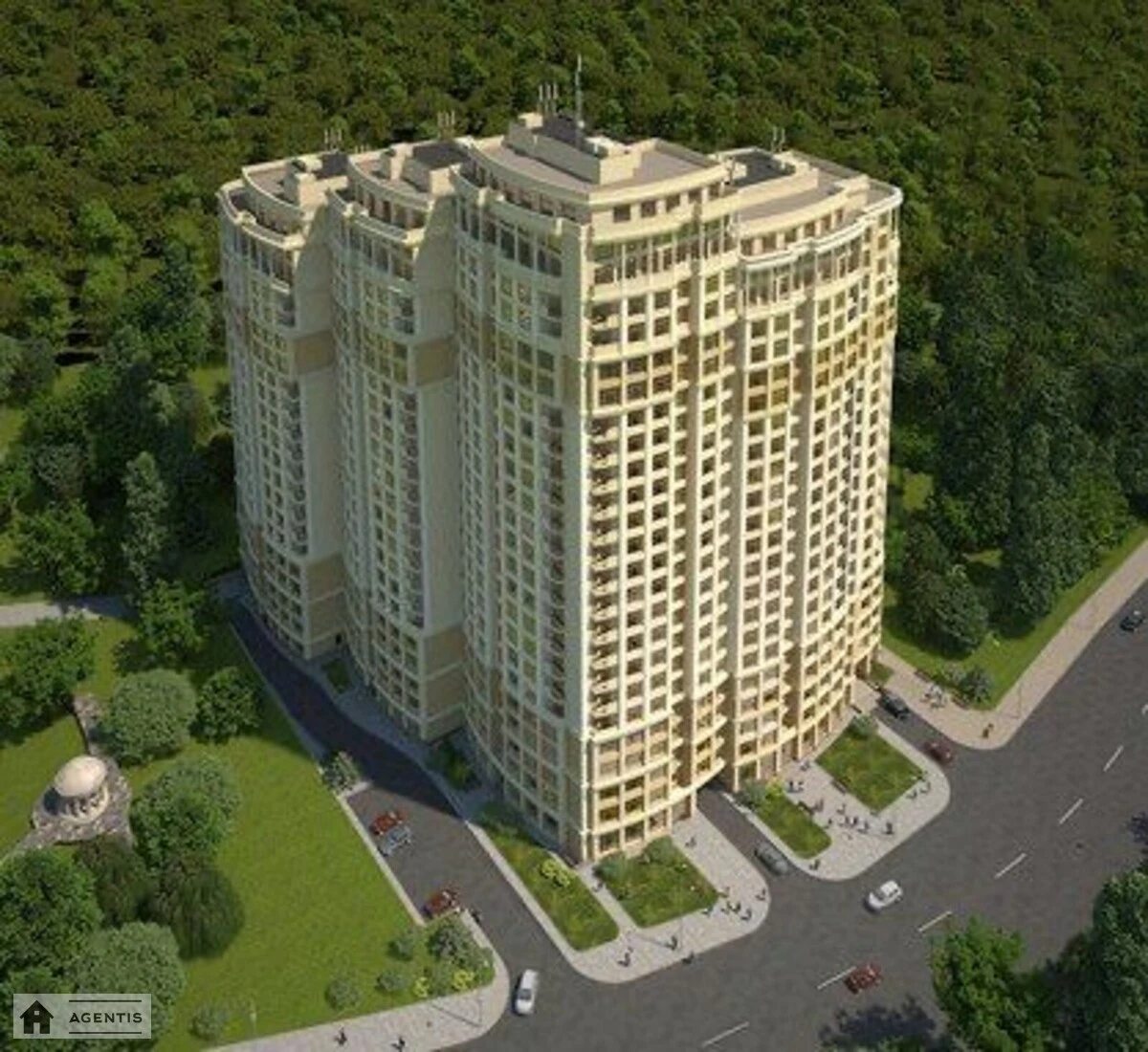 Apartment for rent 2 rooms, 75 m², 23rd fl./24 floors. 4, Parkovo-Syretska vul. Tymofiya Shamryla, Kyiv. 