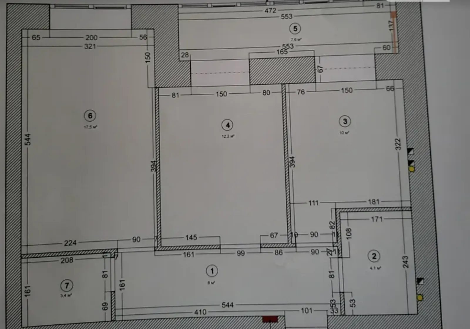 Продаж квартири 2 кімнати, 63 m², 5 пов./11 поверхів. Бам, Тернопіль. 