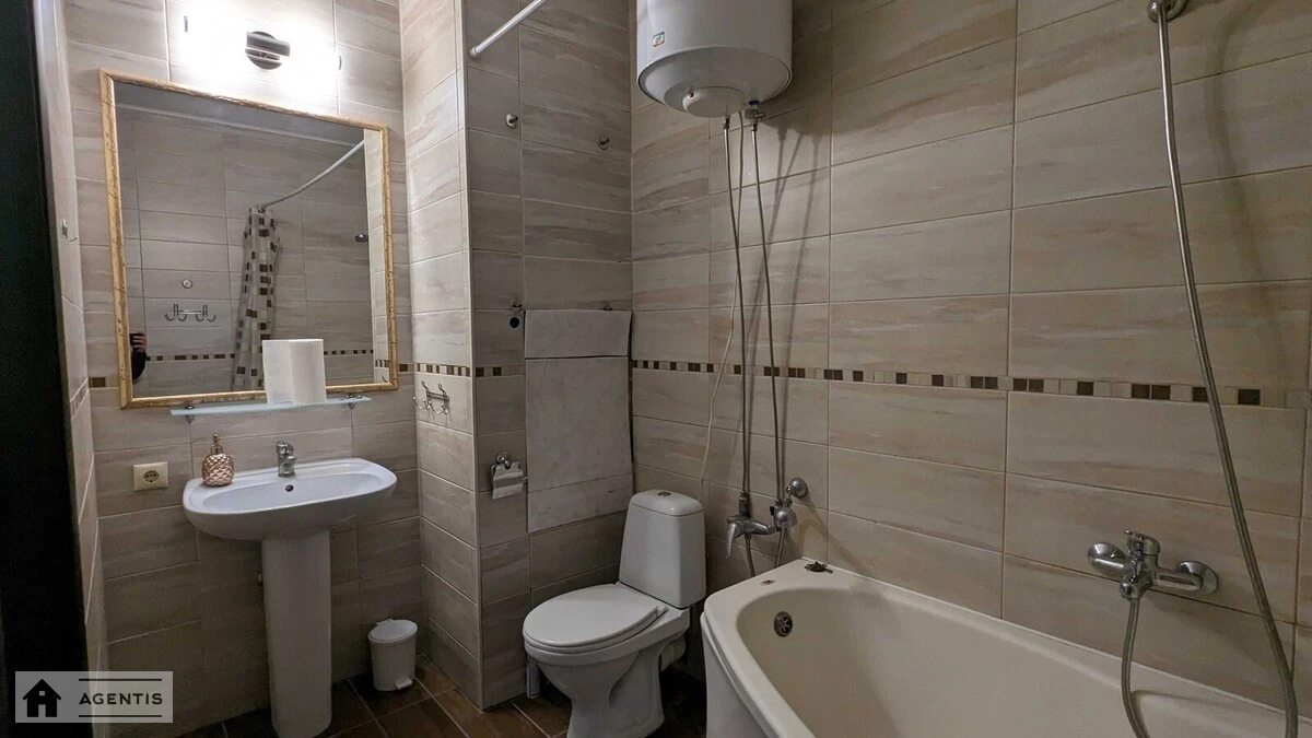 Сдам квартиру 1 комната, 60 m², 10 эт./25 этажей. 20, Мокра вул. (Кудряшова), Киев. 