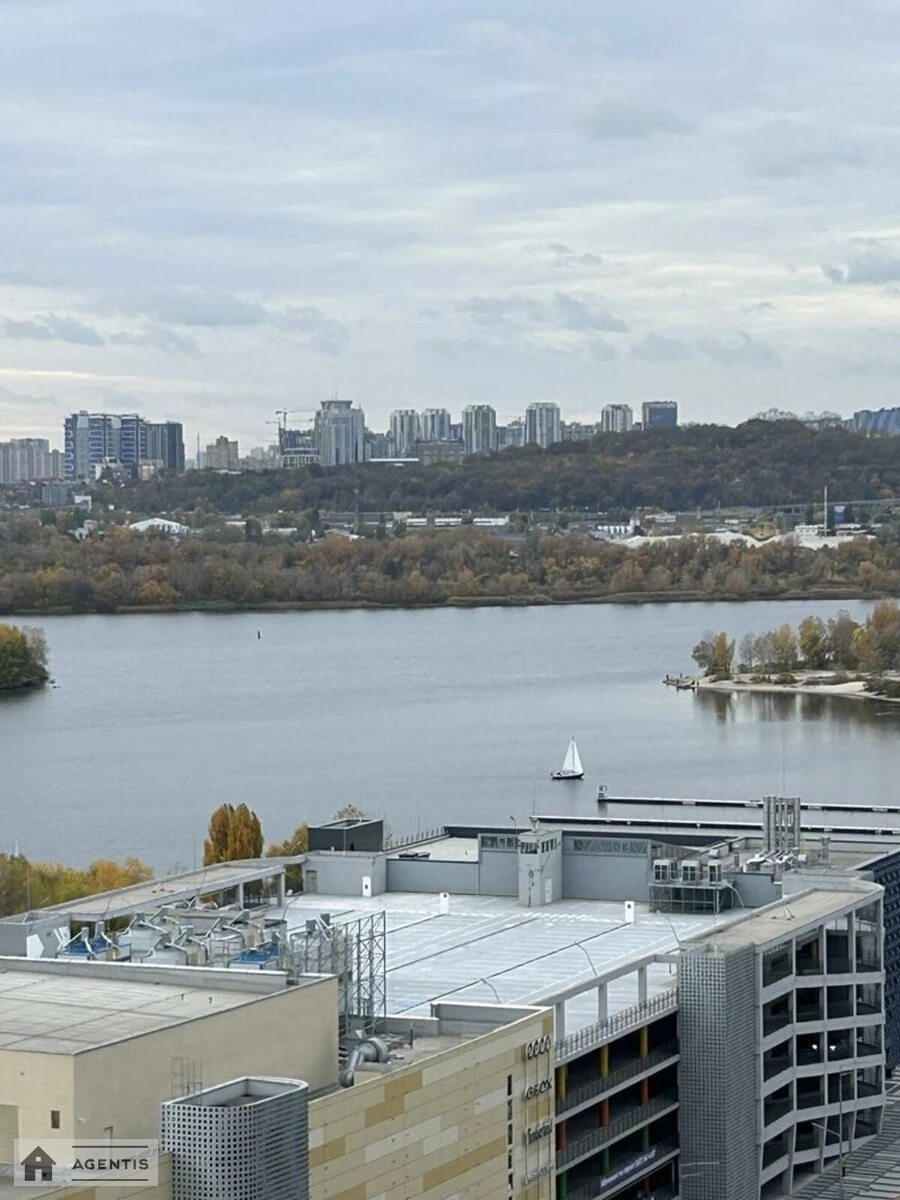 Apartment for rent 2 rooms, 90 m², 18th fl./25 floors. 25, Dniprovs'ka embankment 25, Kyiv. 