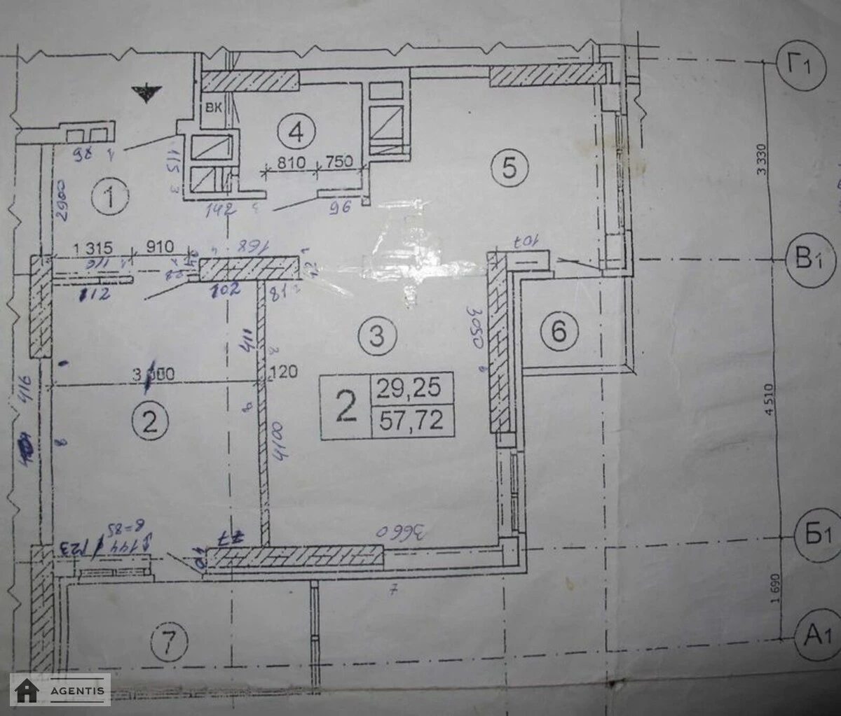 Сдам квартиру 1 комната, 57 m², 21 эт./26 этажей. Дарницкий район, Киев. 