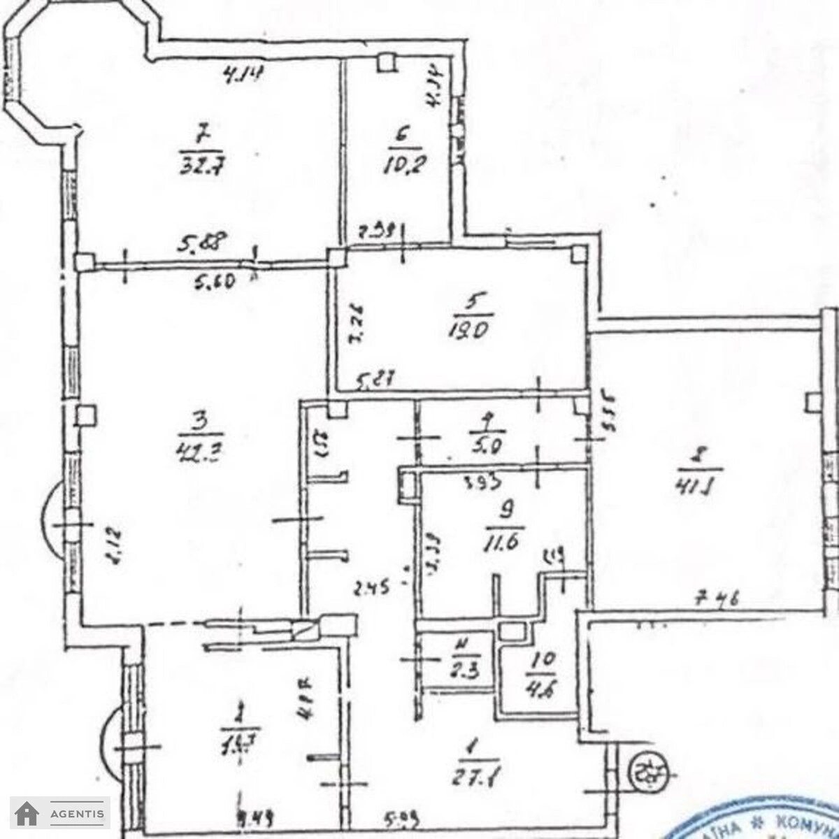 Здам квартиру 4 кімнати, 217 m², 9 пов./14 поверхів. 25, Шота Руставелі вул., Київ. 