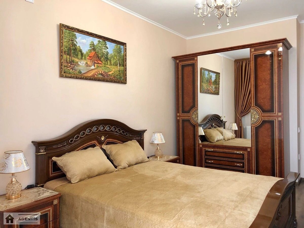 Здам квартиру 2 кімнати, 48 m², 19 пов./25 поверхів. Воскресенська, Київ. 