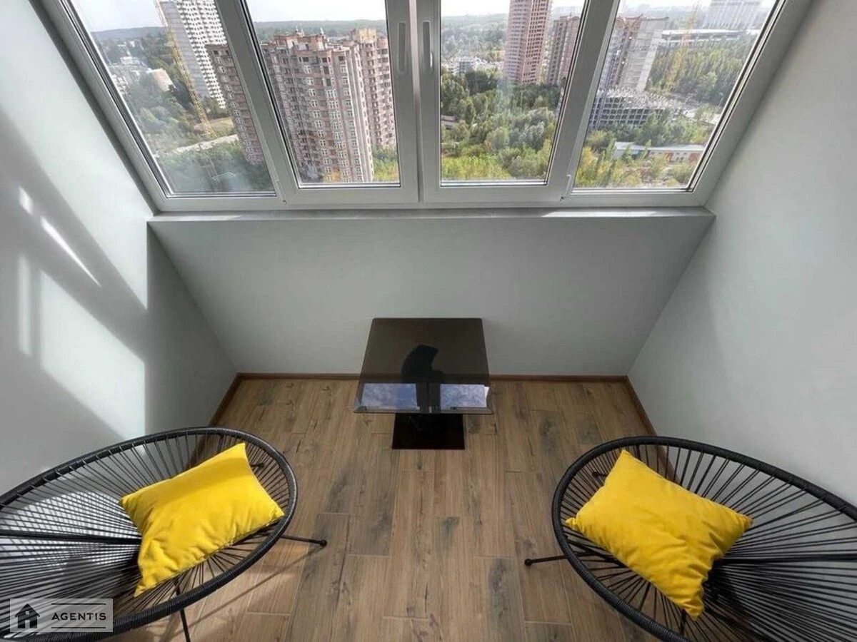 Apartment for rent 1 room, 42 m², 21st fl./26 floors. Yuliyi Zdanovskoyi vul. Mykhayla Lomonosova, Kyiv. 