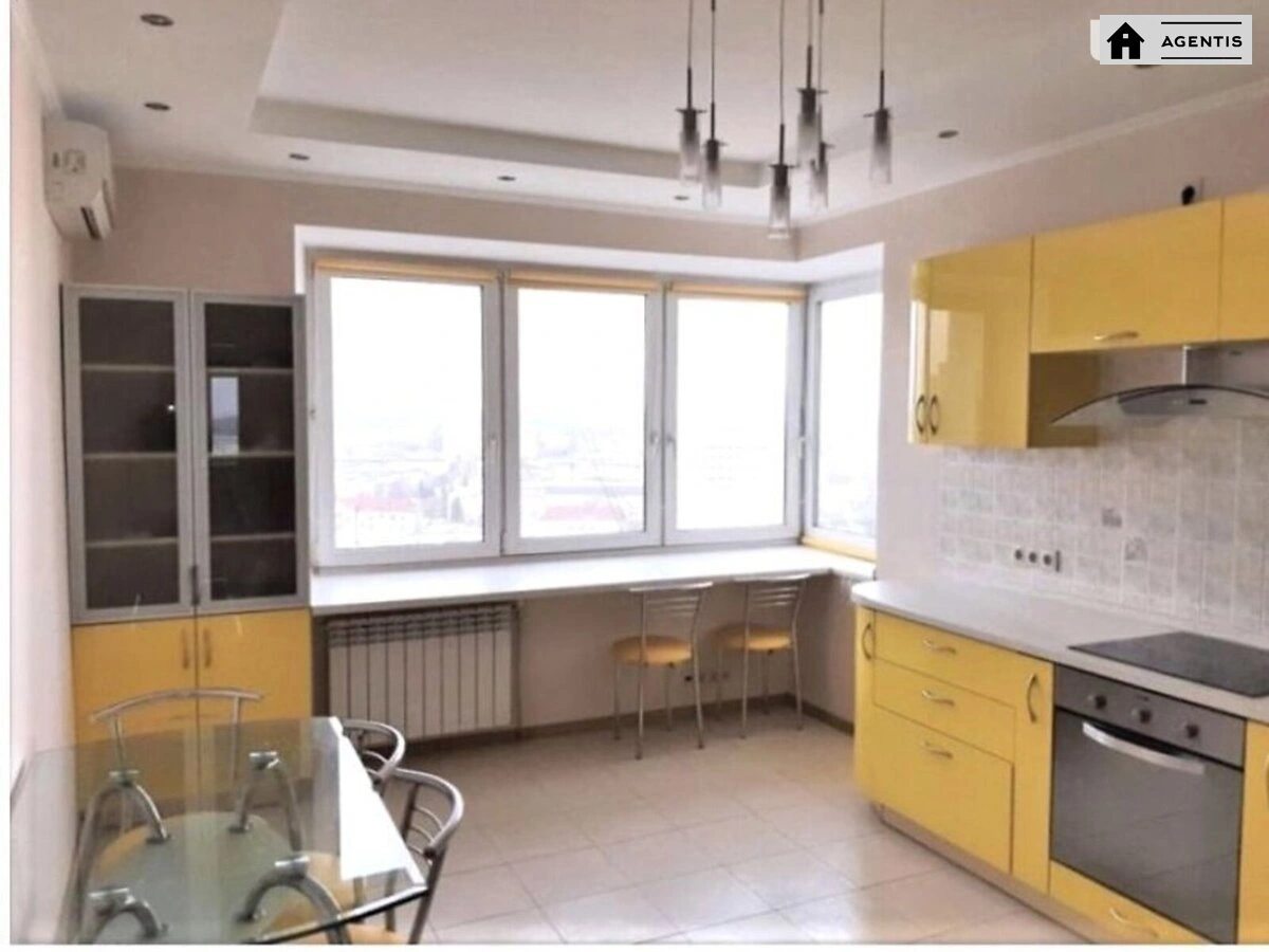 Apartment for rent 1 room, 47 m², 14th fl./19 floors. 64, Yuriya Lytvynskoho vul. Rosiyska, Kyiv. 